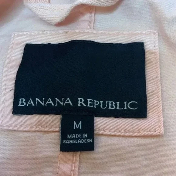 Classic Utility Banana Republic Jacket Peach Size Medium - Picture 5 of 6